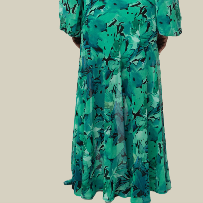 Azure Oasis Maxi Dress