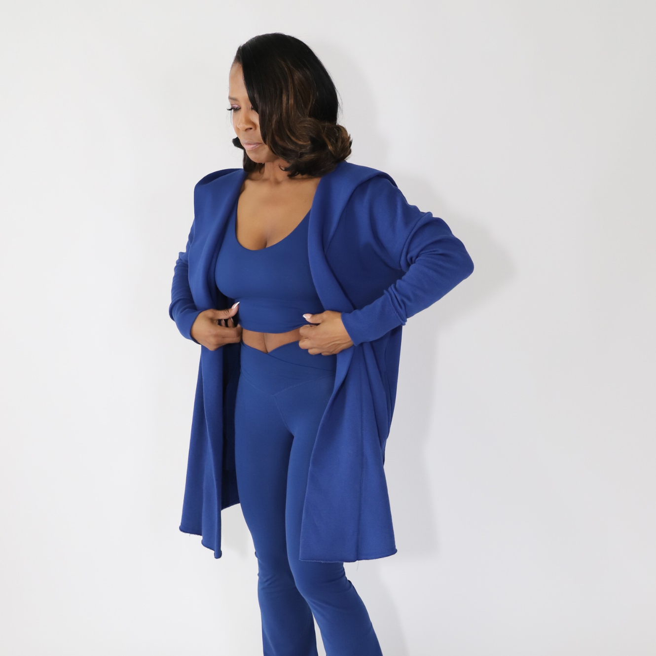 OPEN FRONT AIRPORT CARDIGAN