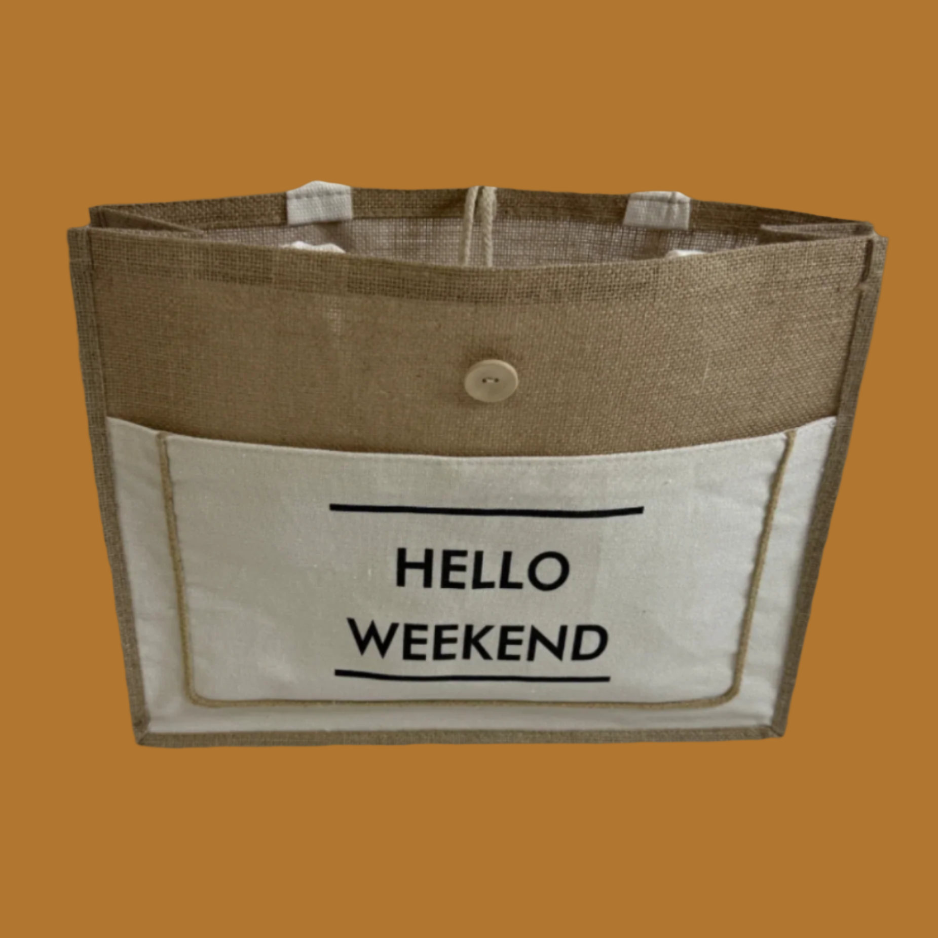 HELLO WEEKENDER TOTE BAG