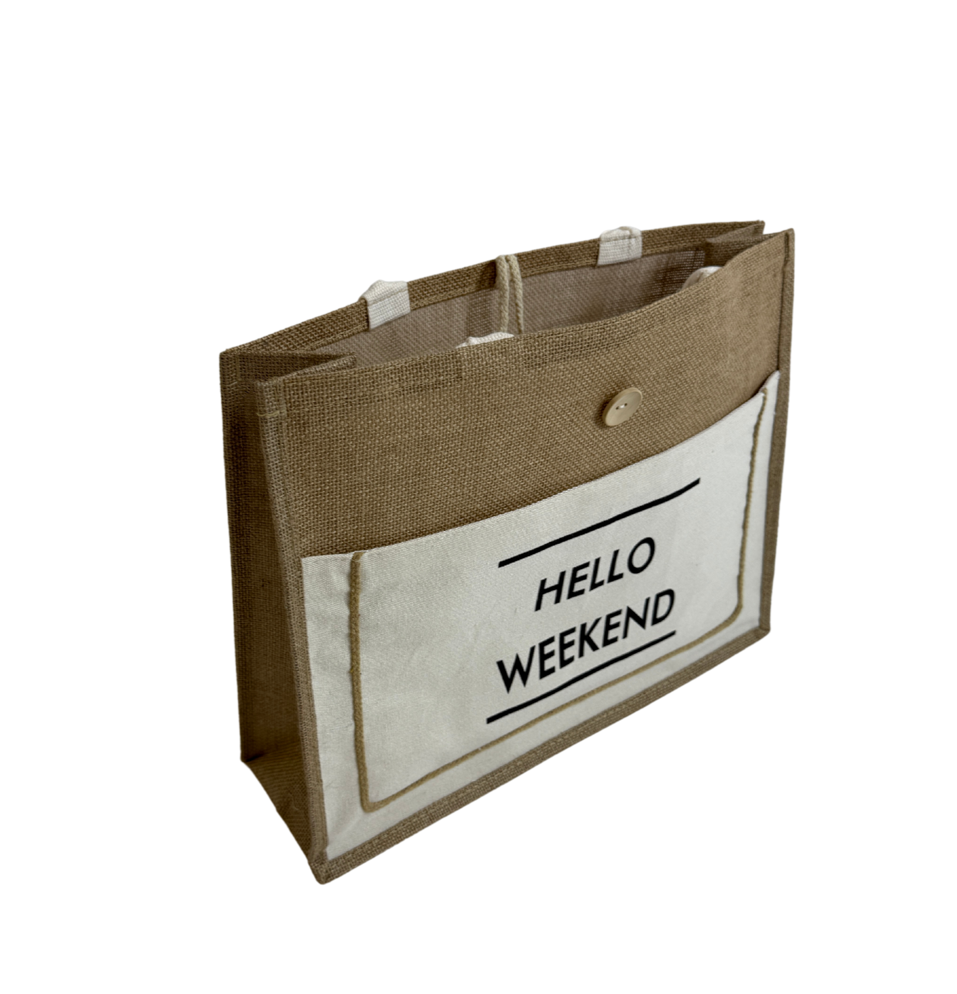 HELLO WEEKENDER TOTE BAG