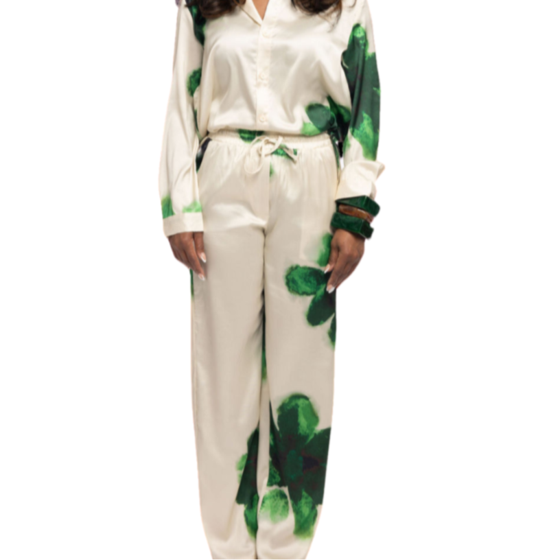 Emerald Breeze Pant Set