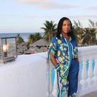 BARBUDA BLOOM PANT SET